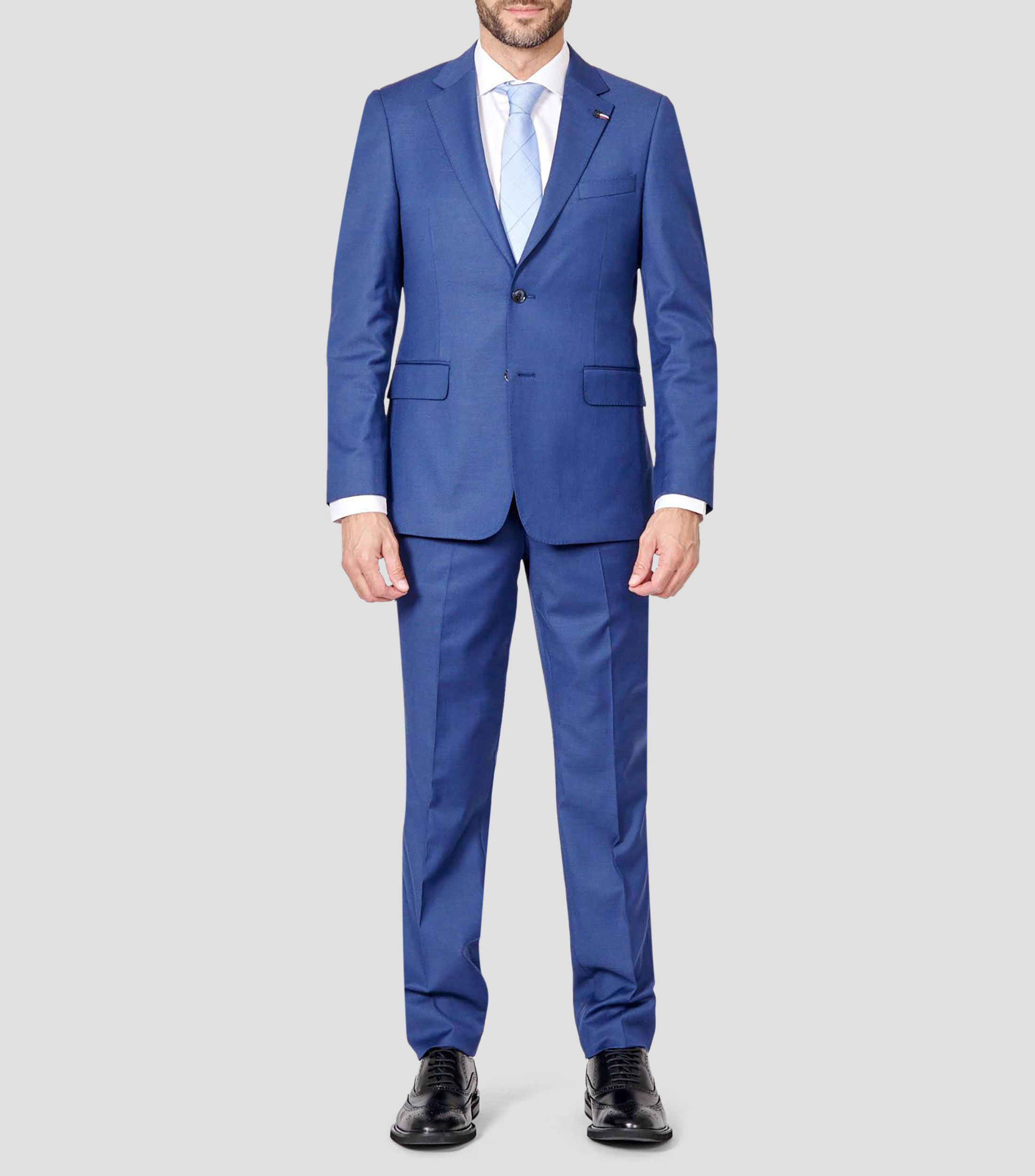 Traje corte Slim Liso Hombre